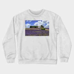 The house in the lavander Crewneck Sweatshirt